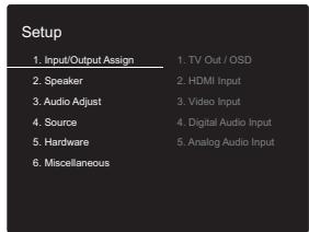 ONKYO TX-NR575E - Updating the Firmware via Network - 1