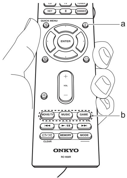ONKYO TX-NR575E - Selezione delle modalità di ascolto - 1