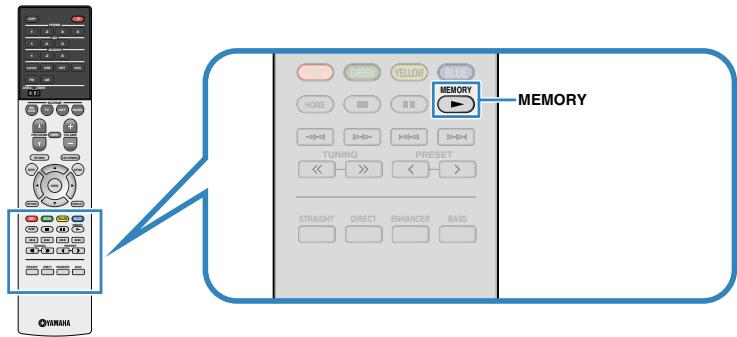 YAMAHA MUSICCAST RX-V683 - MUSICCAST RXV683 - Enregistrement manuel d'une station de radio - 1