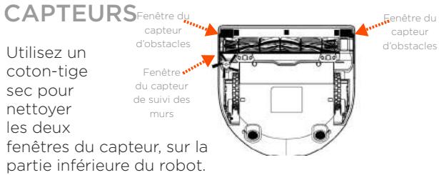 NEATO D301 / BOTVAC D3 CONNECTE - PARTIE supérieure du ROBOT - 2