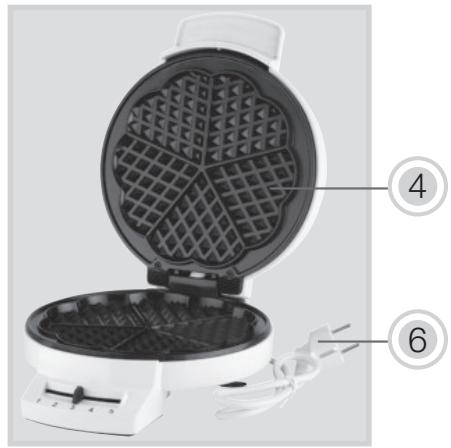 KORONA 41001 - GAUFRIER - 41010 - GAUFRIER A COUPELLES - 41011 - GAUFRIER A COUPELLES - Warning! To avoid the possibility of injury/damage to the appliance, electric shock, risk of fire and burns! - 2