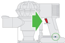 DYSON V6 CORDFREE - Diagnostic - batterie - 1