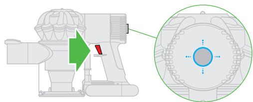 DYSON V6 CORDFREE - DIAGNOSTICS - MAIN BODY - 1