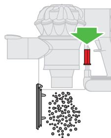 DYSON V6 CORDFREE - Diagnostic - corps principal et batterie - 12