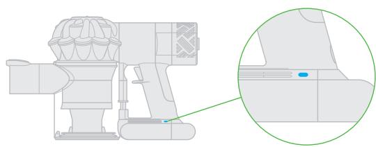 DYSON V6 CORDFREE - Diagnostic - corps principal et batterie - 5