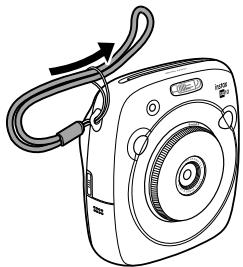 FUJIFILM INSTAX SQUARE PHOTO FRAME - Fixation de la dragonne - 1