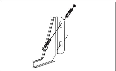 AMICA ACM3135N  -  ACM315X -  ACM113B - Montage de la fixation anti-basculement - 2