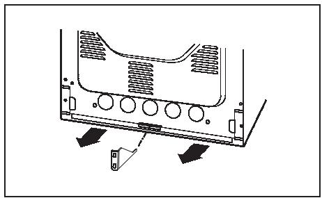 AMICA ACM3135N  -  ACM315X -  ACM113B - Montage de la fixation anti-basculement - 3