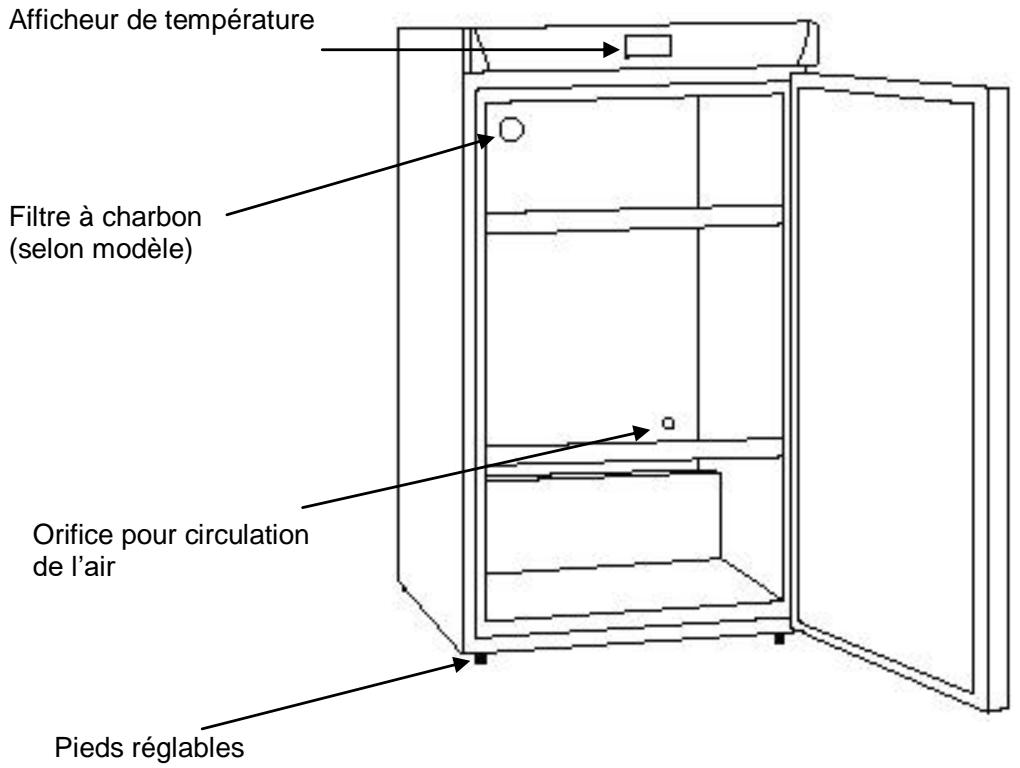 AVINTAGE AVI94X3Z  -  AVI97X3ZI -  AVU23SX -  AVU41SXDPA -  AVU52SX -  AVU53CDZA -  AVU54SXDZA - 2.DESCRIPTION DE L'APPAREIL - 1