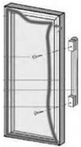 AVINTAGE AV22XI - Montaggio della maniglia - 1