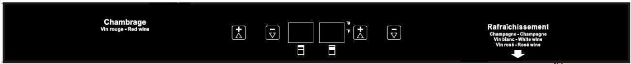 AVINTAGE AV176A+ - Zones supérieure et intermédiaire de votre cave à vin - 1