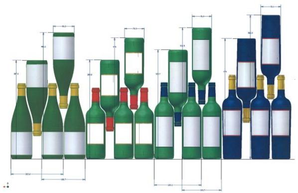 AVINTAGE AVI81XDZ  -  AVI82CDZ - Tipos de botellas: - 1