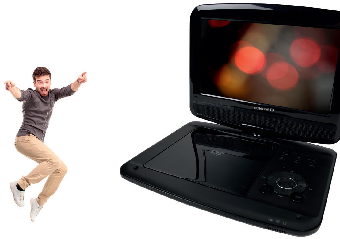 ESSENTIELB MOBILI MM9 - Lecteur DVD portable - 1