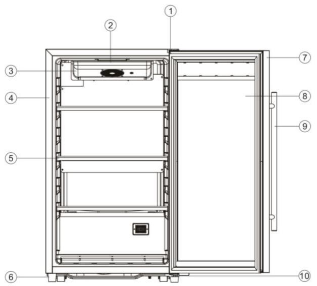 LA SOMMELIERE CVD50 - DESCrizIONE DELL'APPARECCHIO - 1