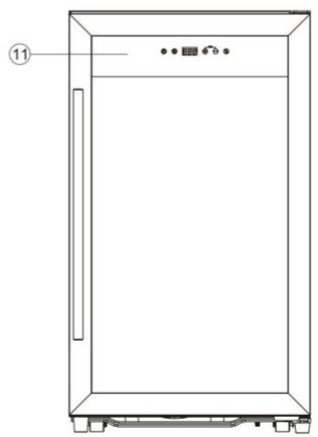 LA SOMMELIERE CVD50 - DESCRIPTION OF THE APPLIANCE - 2
