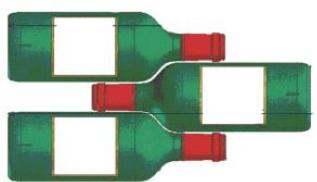 LA SOMMELIERE CTP252 - Methods om flessen kruiselings neer te leggen: - 2