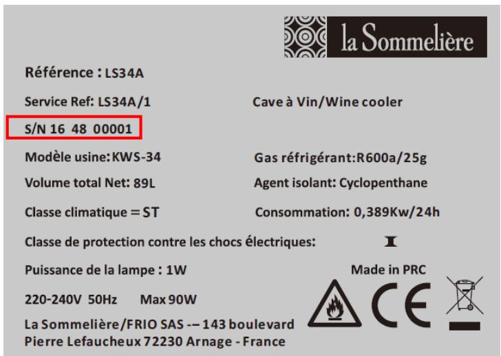 LA SOMMELIERE CVD102DZ - TECHNICAL DATA - 1