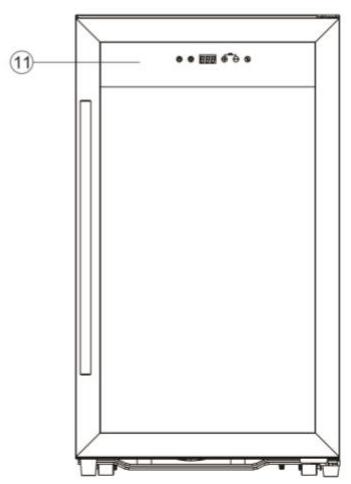LA SOMMELIERE CVD102DZ - DESCRIPTION OF THE APPLIANCE - 2