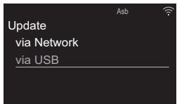 ONKYO A-9150  -  A9150 - Updating via USB - 2