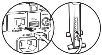 ONKYO A-9150  -  A9150 - Ethernet cable connection - 1