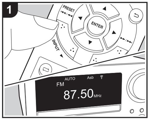 ONKYO A-9150  -  A9150 - Listening to the FM Radio - 1