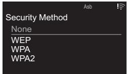 ONKYO A-9150  -  A9150 - Enter SSID of the access point - 2