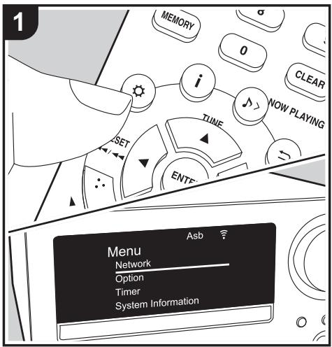 ONKYO TX-8270 - Using the alarm to start play - 1