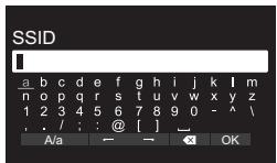 ONKYO TX-8270 - Enter SSID of the access point - 1