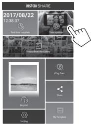 FUJIFILM INSTAX SHARE SP-3 - INSTAX SP3 - When connection is already established: - 3