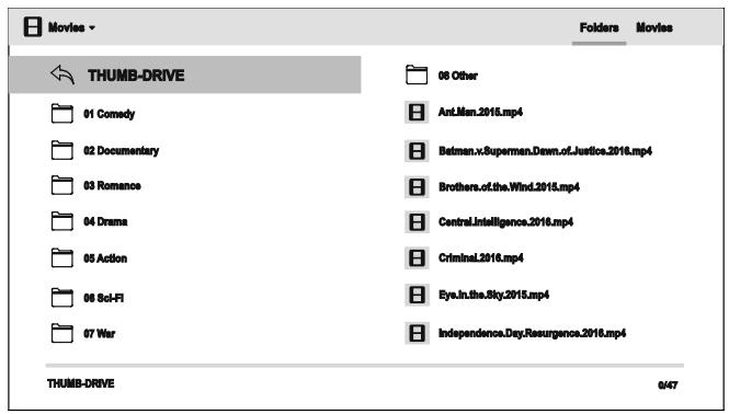 OPPO UDP205 - UDP205 MRZ - Playing Movie Files - 2