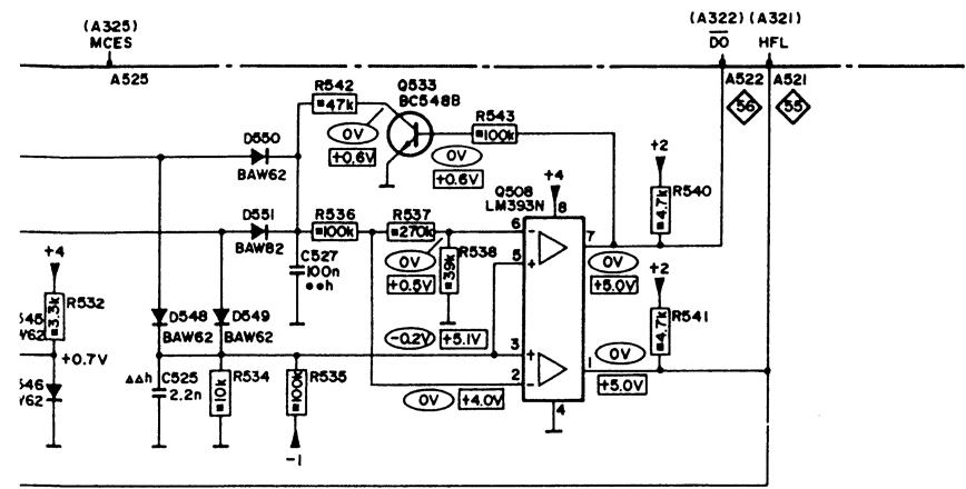 MARANTZ CD5005 - Servo (P200) Schematic Diagram and Component Locations - 8