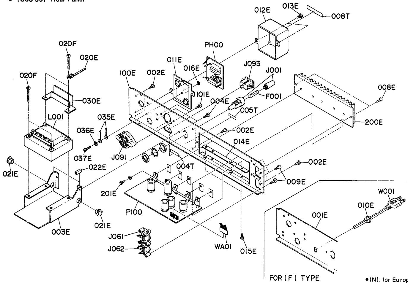 MARANTZ ND8006 - EXPLODED VIEW AND PARTS LIST - 3