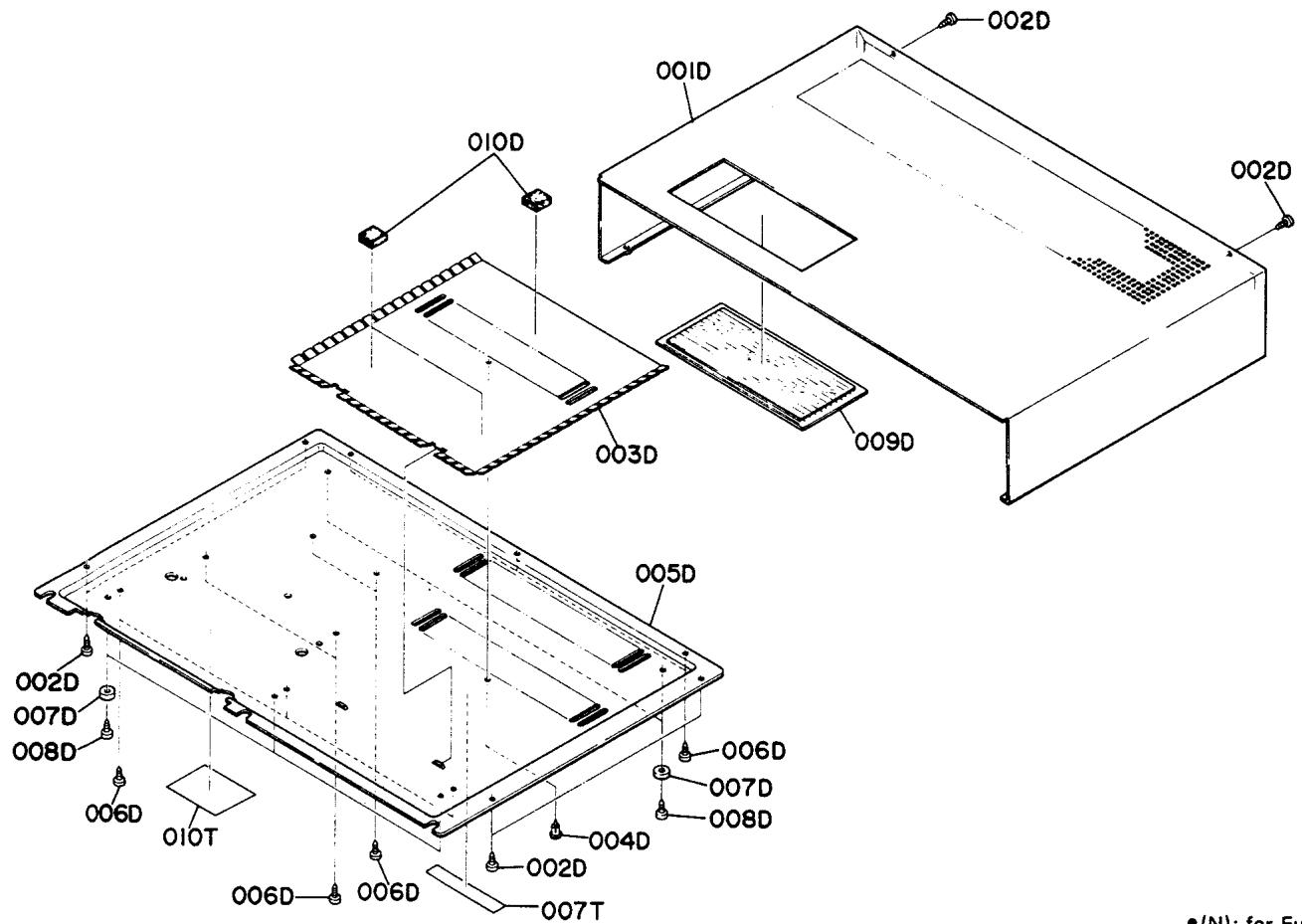 MARANTZ ND8006 - EXPLODED VIEW AND PARTS LIST - 2