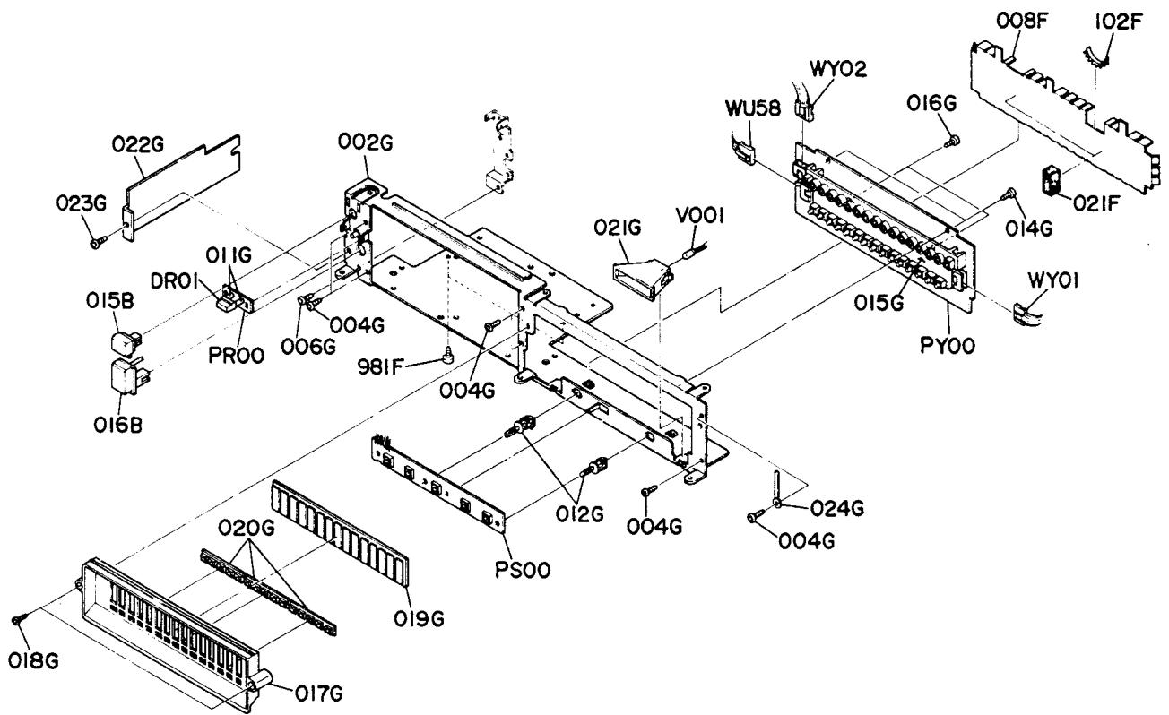 MARANTZ CD 73 - EXPLODED VIEW AND PARTS LIST - 4