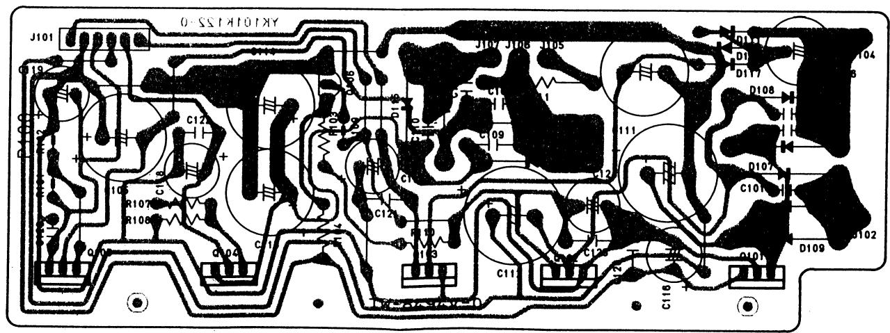 MARANTZ CD 73 - Servo (P200) Schematic Diagram and Component Locations - 15
