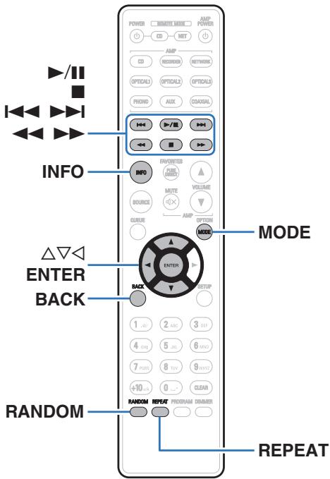 DENON DCD1600 - Lecture du contenu d'un dispositif mémoire USB - 1