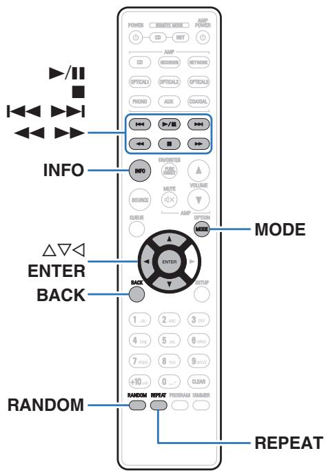 DENON DCD100  -  DCD50 - Lecture du contenu d'un dispositif mémoire USB - 1