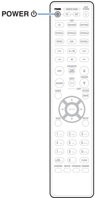 DENON DCD-800NE - Réglage du mode de veille automatique - 1
