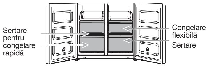 WHIRLPOOL WQ9B1L - Compartmentele de pe usha frigiderului - 3