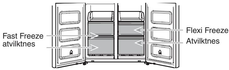 WHIRLPOOL WQ9B1L - Saldetavas atvilktnes - 1