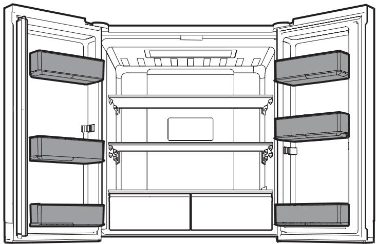 WHIRLPOOL WQ9B1L - Koleafdelingens d\rhylder - 1