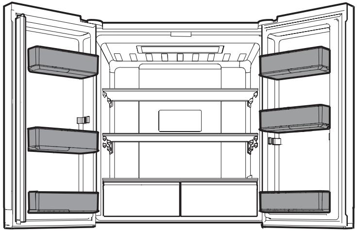 WHIRLPOOL WQ9B1L - Zásuvky - 2