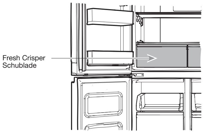 WHIRLPOOL WQ9B1L - Fresh Crisper Schublade - 1