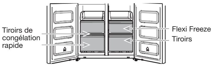 WHIRLPOOL WQ9B1L - Tiroirs du congélateur - 1