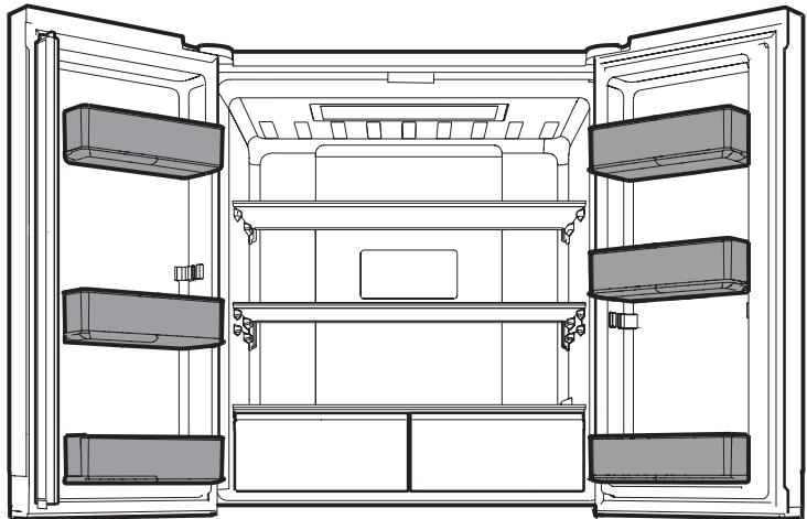 WHIRLPOOL WQ9B1L - Refrigerator Balconies - 1