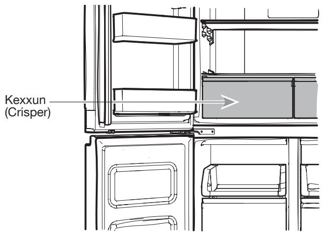 WHIRLPOOL WQ9B1L - Kxaxen (Crispers) - 1