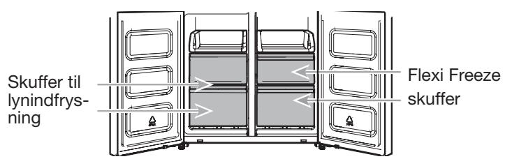 WHIRLPOOL WQ9B1L - Fryseafdelingens skuffer - 1