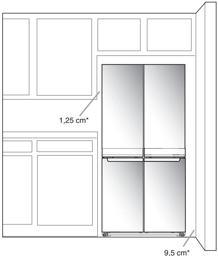 WHIRLPOOL WQ9B1L - Dvere - 1