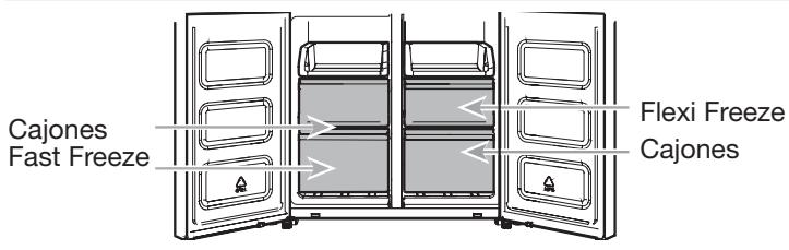 WHIRLPOOL WQ9B1L - Cajones del congelador - 1