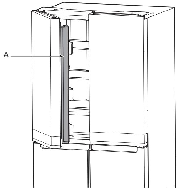 WHIRLPOOL WQ9B1L - Abrir e fechar as portas - 1